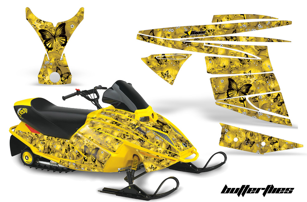 Ski-Doo Mini Z Graphics Kit BF BY